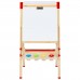 Мольберт растущий 3 в 1 для мела/магнитно-маркерный 50х50 см, бумага для рисования, BRAUBERG KIDS, 238150