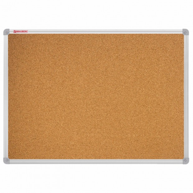 Доска пробковая для объявлений 100х150 см, алюминиевая рамка, ГАРАНТИЯ 10 ЛЕТ, РОССИЯ, BRAUBERG, 238181 Доска пробковая для объявлений 100х150 см, алюминиевая рамка, ГАРАНТИЯ 10 ЛЕТ, РОССИЯ, BRAUBERG, 238181