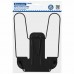Подставка для книг и учебников BRAUBERG LINE+, металлическая, черная, европодвес, 238214 Подставка для книг и учебников BRAUBERG LINE+, металлическая, черная, европодвес, 238214