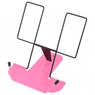 Подставка для книг и учебников BRAUBERG LINE, металлическая, розовая, европодвес, 238215 Подставка для книг и учебников BRAUBERG LINE, металлическая, розовая, европодвес, 238215