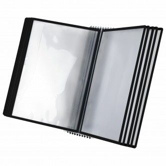 Демосистема настольная/настенная на 10 панелей, с 10 черными панелями А4, STAFF Демосистема настольная/настенная на 10 панелей, с 10 черными панелями А4, STAFF