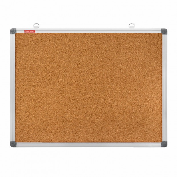 Доска пробковая для объявлений 45х60 см, алюминиевая рамка, BRAUBERG Extra, 238307 Доска пробковая для объявлений 45х60 см, алюминиевая рамка, BRAUBERG Extra, 238307