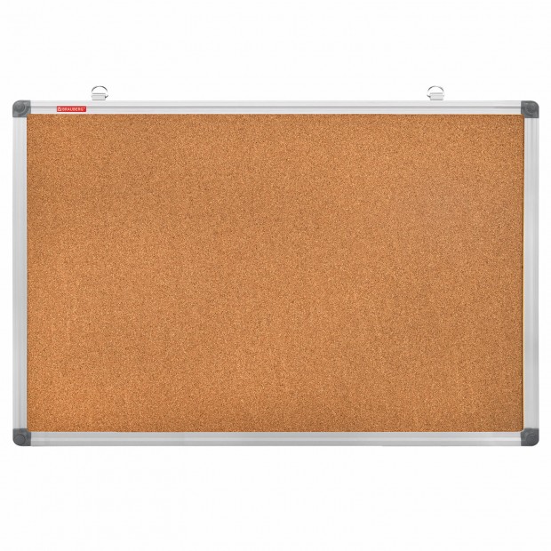 Доска пробковая для объявлений 60х90 см, алюминиевая рамка, BRAUBERG Extra, 238308 Доска пробковая для объявлений 60х90 см, алюминиевая рамка, BRAUBERG Extra, 238308
