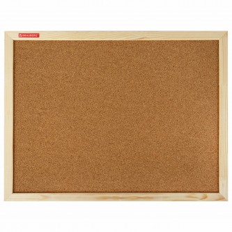 Доска пробковая для объявлений 45х60 см, деревянная рамка, BRAUBERG Wood, 238310 Доска пробковая для объявлений 45х60 см, деревянная рамка, BRAUBERG Wood, 238310