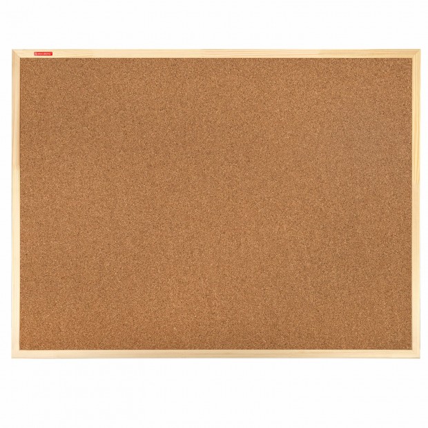 Доска пробковая для объявлений 90х120 см, деревянная рамка, BRAUBERG Wood, 238312 Доска пробковая для объявлений 90х120 см, деревянная рамка, BRAUBERG Wood, 238312