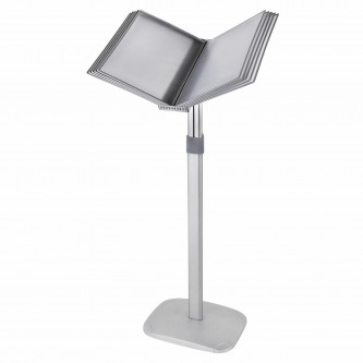 Демосистема напольная на 10 панелей, серые панели А4, регулируемая высота, STAFF, 238334 Демосистема напольная на 10 панелей, серые панели А4, регулируемая высота, STAFF, 238334