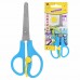 Ножницы ЮНЛАНДИЯ, 130 мм, с усилителем и линейкой, эргономичные ручки, голубые, 238344 Ножницы ЮНЛАНДИЯ, 130 мм, с усилителем и линейкой, эргономичные ручки, голубые, 238344