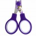 Ножницы 130 мм сиреневые, с цветной печатью Ножницы 130 мм сиреневые, с цветной печатью