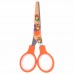 Ножницы 130 мм оранжевые, с цветной печатью Ножницы 130 мм оранжевые, с цветной печатью