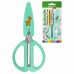 Ножницы 137 мм, резиновые рукоятки, пастельный мятный, чехол на лезвии, BRAUBERG KIDS, 238354 Ножницы 137 мм, резиновые рукоятки, пастельный мятный, чехол на лезвии, BRAUBERG KIDS, 238354