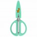 Ножницы 137 мм, резиновые рукоятки, пастельный мятный, чехол на лезвии, BRAUBERG KIDS, 238354 Ножницы 137 мм, резиновые рукоятки, пастельный мятный, чехол на лезвии, BRAUBERG KIDS, 238354