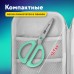 Ножницы 137 мм, резиновые рукоятки, пастельный мятный, чехол на лезвии, BRAUBERG KIDS, 238354 Ножницы 137 мм, резиновые рукоятки, пастельный мятный, чехол на лезвии, BRAUBERG KIDS, 238354