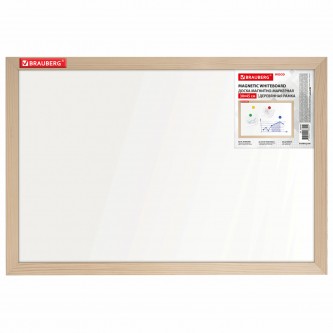 Доска магнитно-маркерная 30х45 см, деревянная рамка, BRAUBERG Standard, 238793 Доска магнитно-маркерная 30х45 см, деревянная рамка, BRAUBERG Standard, 238793