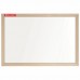 Доска магнитно-маркерная 30х45 см, деревянная рамка, BRAUBERG Standard, 238793