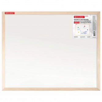Доска магнитно-маркерная 45х60 см, деревянная рамка, BRAUBERG Standard, 238794 Доска магнитно-маркерная 45х60 см, деревянная рамка, BRAUBERG Standard, 238794