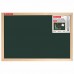 Доска для мела магнитная 30х45 см, зеленая, деревянная рамка, BRAUBERG Standard, 238797