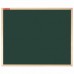 Доска для мела магнитная 60х90 см, зеленая, деревянная рамка, BRAUBERG Standard, 238800