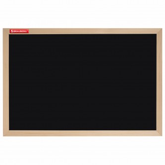 Доска для мела магнитная 30х45 см, черная, деревянная рамка, BRAUBERG Standard, 238801 Доска для мела магнитная 30х45 см, черная, деревянная рамка, BRAUBERG Standard, 238801