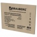 Доска для мела магнитная 45х60 см, черная, деревянная рамка, BRAUBERG Standard, 238802