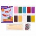 Глина полимерная запекаемая, НАБОР 10 цветов по 20 г, с аксессуарами, в гофрокоробе, BRAUBERG, 271157 Глина полимерная запекаемая, НАБОР 10 цветов по 20 г, с аксессуарами, в гофрокоробе, BRAUBERG, 271157