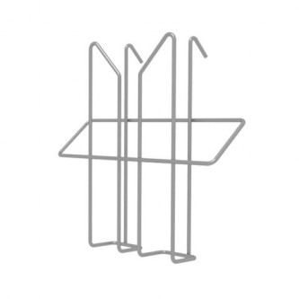 Лоток навесной для стоек ПАРУС, А5, 160х160х50 мм, проволочный, хром, 290444 Лоток навесной для стоек ПАРУС, А5, 160х160х50 мм, проволочный, хром, 290444