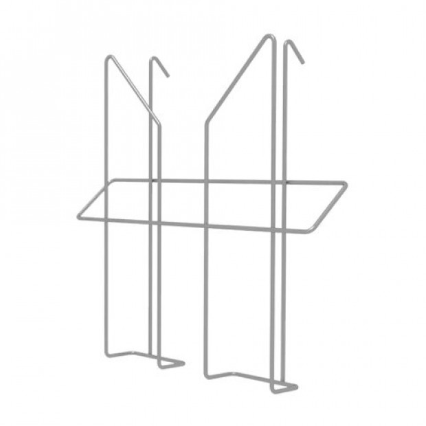 Лоток навесной для стоек ПАРУС, А4, 220х225х50 мм, проволочный, хром, 290445 Лоток навесной для стоек ПАРУС, А4, 220х225х50 мм, проволочный, хром, 290445