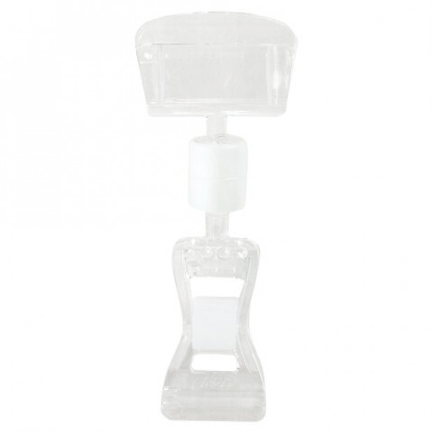 Держатели-прищепки для ценников универсальные МАЛЫЕ, КОМПЛЕКТ 10 штук, BRAUBERG, 290525