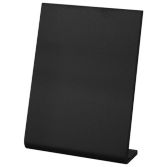 Табличка меловая настольная А4 (21x29,7 см), L-образная, вертикальная, ПВХ, ЧЕРНАЯ, BRAUBERG, 291292 Табличка меловая настольная А4 (21x29,7 см), L-образная, вертикальная, ПВХ, ЧЕРНАЯ, BRAUBERG, 291292