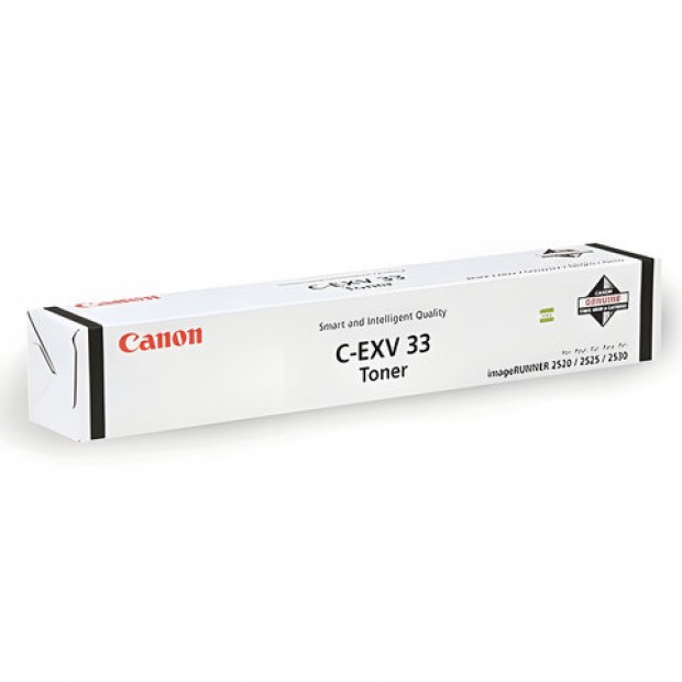 Тонер CANON (C-EXV33BK) iR2520/2520i/2525/2525i/2530/2530i, черный, ориг., 700 г, ресурс 14600 стр., 2785B002 Тонер CANON (C-EXV33BK) iR2520/2520i/2525/2525i/2530/2530i, черный, ориг., 700 г, ресурс 14600 стр., 2785B002