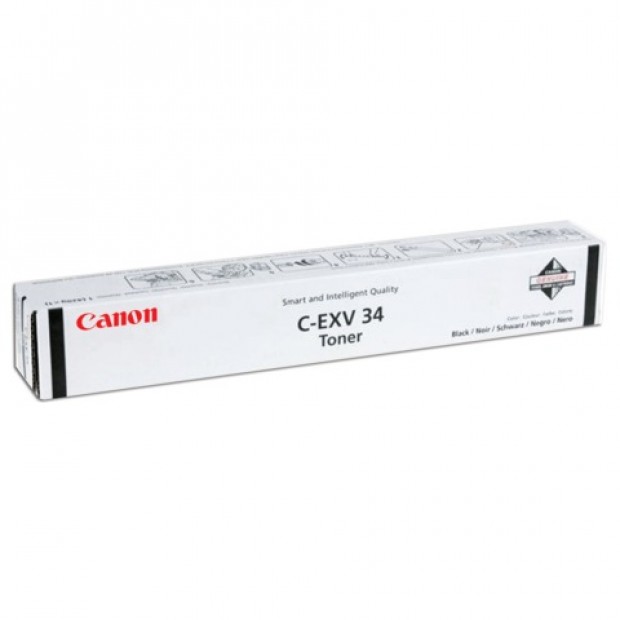 Тонер CANON (C-EXV34BK) iR C9060/C9065/C9070, черный, оригинальный, ресурс 23000 страниц, 3782B002 Тонер CANON (C-EXV34BK) iR C9060/C9065/C9070, черный, оригинальный, ресурс 23000 страниц, 3782B002