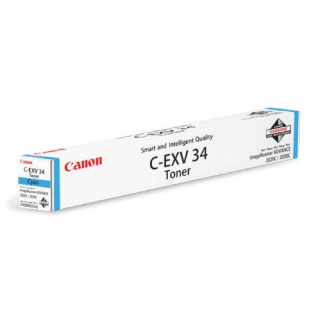 Тонер CANON (C-EXV34C) iR C9060/C9065/C9070, голубой, оригинальный, ресурс 16000 страниц, 3783B002 Тонер CANON (C-EXV34C) iR C9060/C9065/C9070, голубой, оригинальный, ресурс 16000 страниц, 3783B002