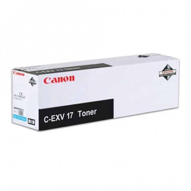 Тонер CANON (C-EXV17C) iR4080/4580/5185, голубой, оригинальный, ресурс 30000 стр., 0261b002 Тонер CANON (C-EXV17C) iR4080/4580/5185, голубой, оригинальный, ресурс 30000 стр., 0261b002