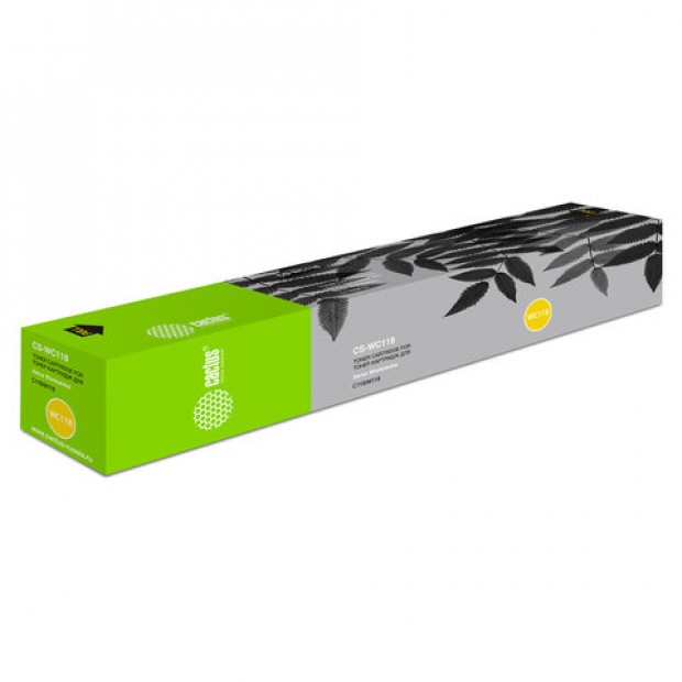 Тонер-картридж CACTUS (CS-WC118) для XEROX WorkCentre M118/M118i/C118, ресурс 11000 стр. Тонер-картридж CACTUS (CS-WC118) для XEROX WorkCentre M118/M118i/C118, ресурс 11000 стр.