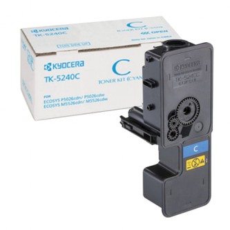 Тонер-картридж KYOCERA (TK-5240C) P5026cdn/w/M5526cdn/w, ресурс 3000 стр., цвет голубой, оригинальный, 1T02R7CNL0 Тонер-картридж KYOCERA (TK-5240C) P5026cdn/w/M5526cdn/w, ресурс 3000 стр., цвет голубой, оригинальный, 1T02R7CNL0
