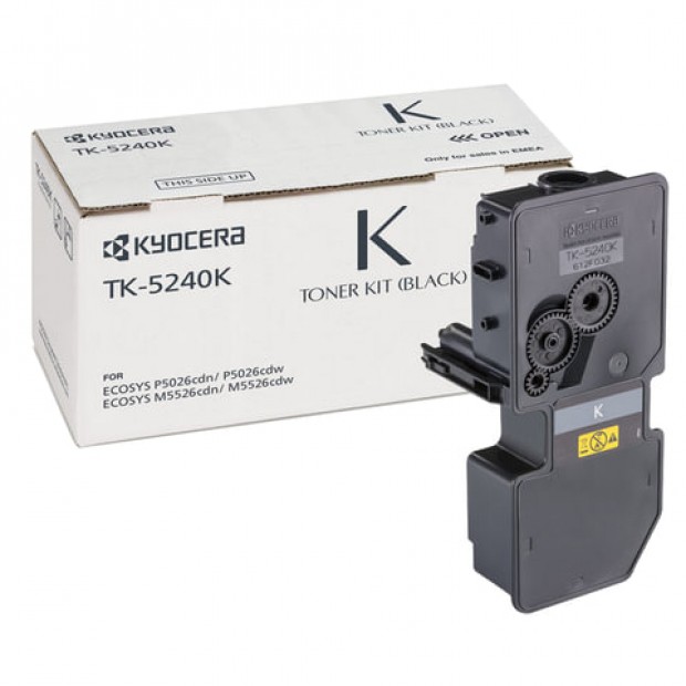 Тонер-картридж KYOCERA (TK-5240K) P5026cdn/w/M5526cdn/w, ресурс 4000 стр., цвет черный, оригинальный, 1T02R70NL0 Тонер-картридж KYOCERA (TK-5240K) P5026cdn/w/M5526cdn/w, ресурс 4000 стр., цвет черный, оригинальный, 1T02R70NL0