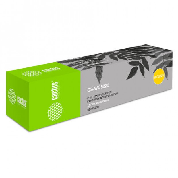 Тонер-картридж CACTUS (CS-WC5225) для XEROX WorkCentre 5225/5230, ресурс 30000 стр. Тонер-картридж CACTUS (CS-WC5225) для XEROX WorkCentre 5225/5230, ресурс 30000 стр.