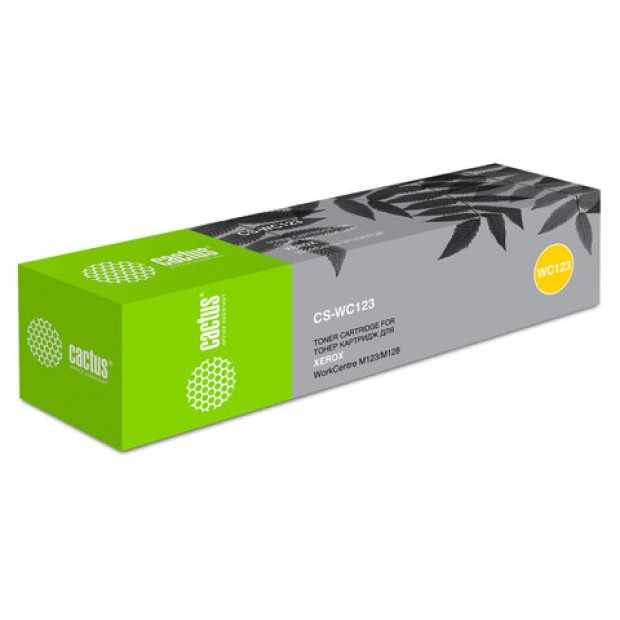Тонер-картридж CACTUS (CS-WC123) для XEROX WorkCentre 123/128/133, ресурс 30000 стр. Тонер-картридж CACTUS (CS-WC123) для XEROX WorkCentre 123/128/133, ресурс 30000 стр.