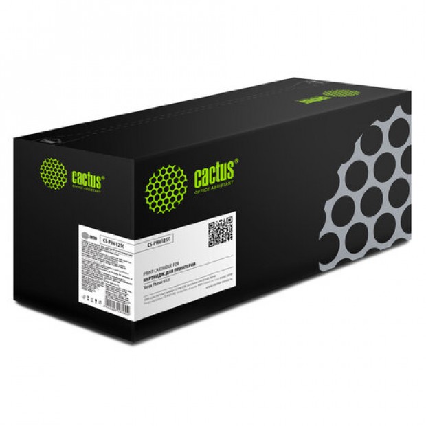 Тонер-картридж CACTUS (CS-PH6125C) для XEROX Phaser 6125, голубой, ресурс 1000 стр. Тонер-картридж CACTUS (CS-PH6125C) для XEROX Phaser 6125, голубой, ресурс 1000 стр.