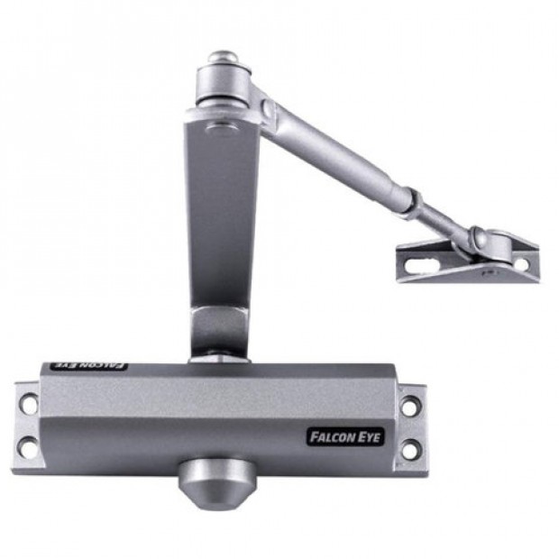Доводчик FALCON EYE FE-B5W на дверь 85-120 кг, серебристый, 00-00110301 Доводчик FALCON EYE FE-B5W на дверь 85-120 кг, серебристый, 00-00110301