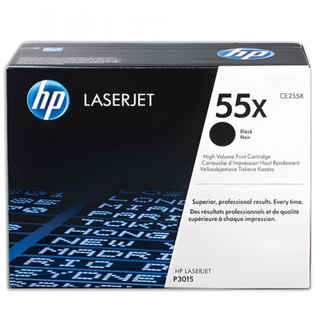 Картридж лазерный HP (CE255X) LaserJet P3015d/P3015dn/P3015x, №55X, оригинальный, ресурс 12500 страниц Картридж лазерный HP (CE255X) LaserJet P3015d/P3015dn/P3015x, №55X, оригинальный, ресурс 12500 страниц