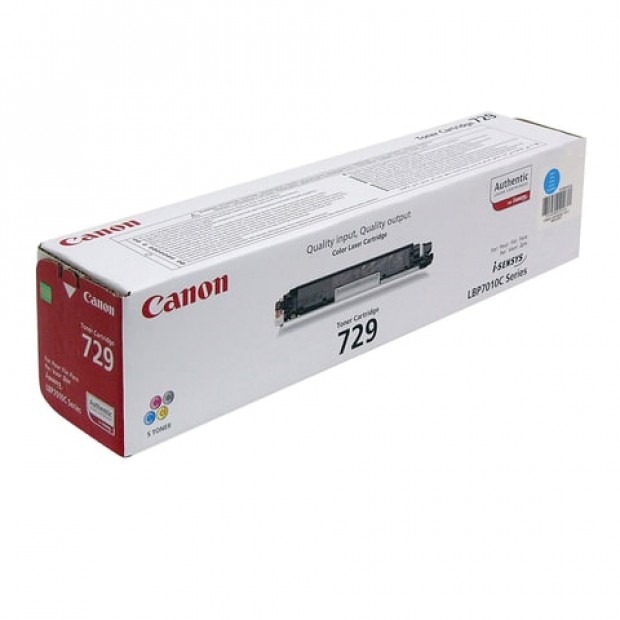 Картридж лазерный CANON (729C) LBP7010C/7018C, голубой, ресурс 1000 страниц, оригинальный, 4369b002 Картридж лазерный CANON (729C) LBP7010C/7018C, голубой, ресурс 1000 страниц, оригинальный, 4369b002
