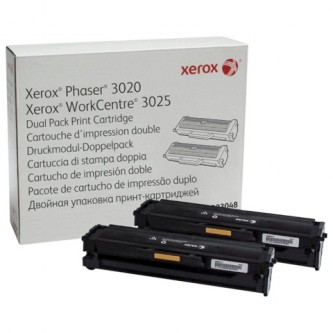 Картридж лазерный XEROX (106R03048) Phaser 3020/WC3025, оригинальный, ресурс 1500 стр., комплект 2 шт. Картридж лазерный XEROX (106R03048) Phaser 3020/WC3025, оригинальный, ресурс 1500 стр., комплект 2 шт.