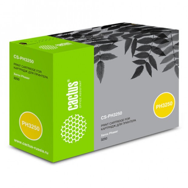 Картридж лазерный CACTUS (CS-PH3250) для XEROX Phaser3250, ресурс 5000 стр. Картридж лазерный CACTUS (CS-PH3250) для XEROX Phaser3250, ресурс 5000 стр.