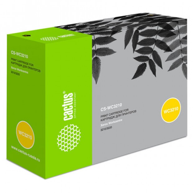 Картридж лазерный CACTUS (CS-WC3210) для XEROX WC3210/3220, ресурс 2000 стр. Картридж лазерный CACTUS (CS-WC3210) для XEROX WC3210/3220, ресурс 2000 стр.