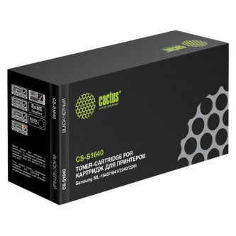 Картридж лазерный CACTUS (CS-S1640) для SAMSUNG ML-1641/ ML-1640 / 2240 / 2241, ресурс 1500 стр. Картридж лазерный CACTUS (CS-S1640) для SAMSUNG ML-1641/ ML-1640 / 2240 / 2241, ресурс 1500 стр.