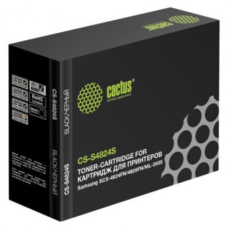 Картридж лазерный CACTUS (CS-S4824S) для SAMSUNG SCX-4824FN/4828FN, ресурс 5000 стр. Картридж лазерный CACTUS (CS-S4824S) для SAMSUNG SCX-4824FN/4828FN, ресурс 5000 стр.