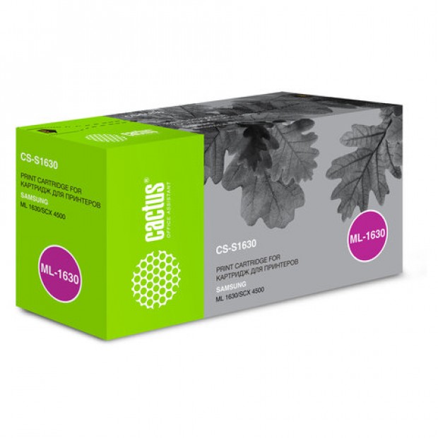 Картридж лазерный CACTUS (CS-S1630) для SAMSUNG ML-1630/SCX-4500, ресурс 2000 стр. Картридж лазерный CACTUS (CS-S1630) для SAMSUNG ML-1630/SCX-4500, ресурс 2000 стр.