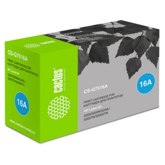 Картридж лазерный CACTUS (CS-Q7516A) для HP LaserJet 5200, ресурс 12000 стр. Картридж лазерный CACTUS (CS-Q7516A) для HP LaserJet 5200, ресурс 12000 стр.