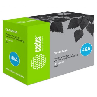 Картридж лазерный CACTUS (CS-Q5945A) для HP LaserJet 4345, ресурс 18000 стр. Картридж лазерный CACTUS (CS-Q5945A) для HP LaserJet 4345, ресурс 18000 стр.