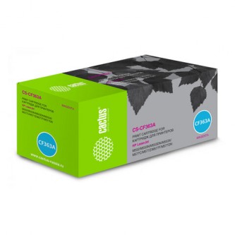 Картридж лазерный CACTUS (CS-CF363A) для HP LaserJet Pro M552dn/M553dn/M553n, пурпурный, ресурс 5000 стр. Картридж лазерный CACTUS (CS-CF363A) для HP LaserJet Pro M552dn/M553dn/M553n, пурпурный, ресурс 5000 стр.